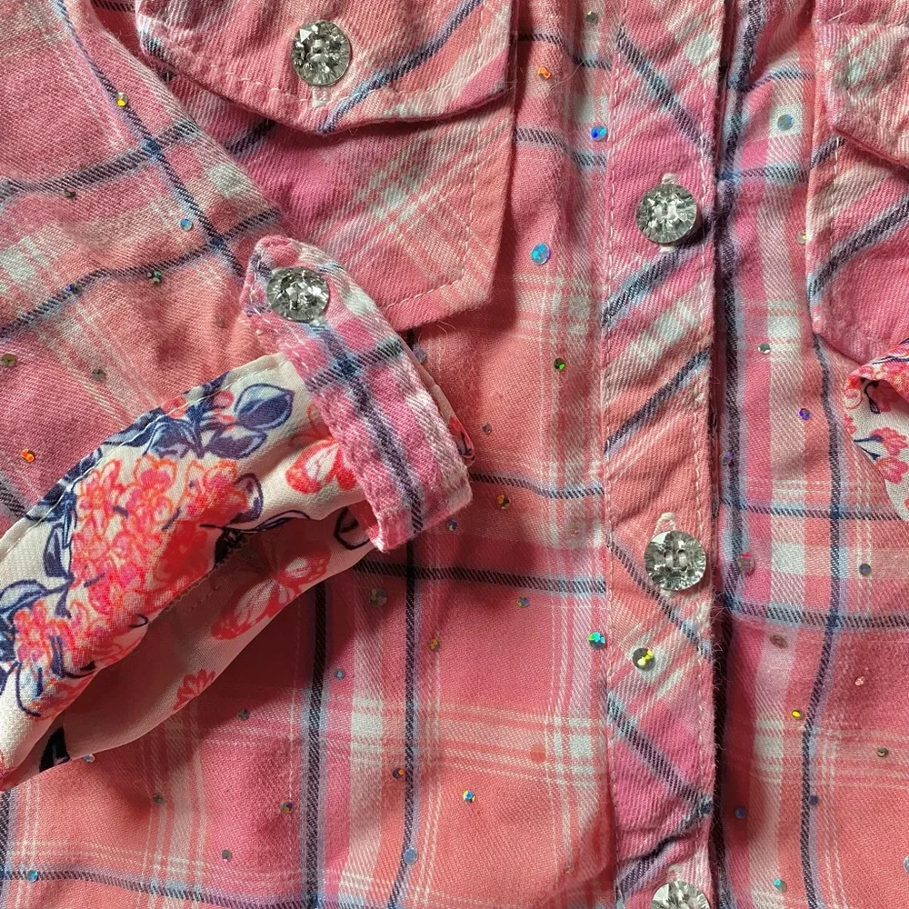 Glitter button down - Picture 3 of 3